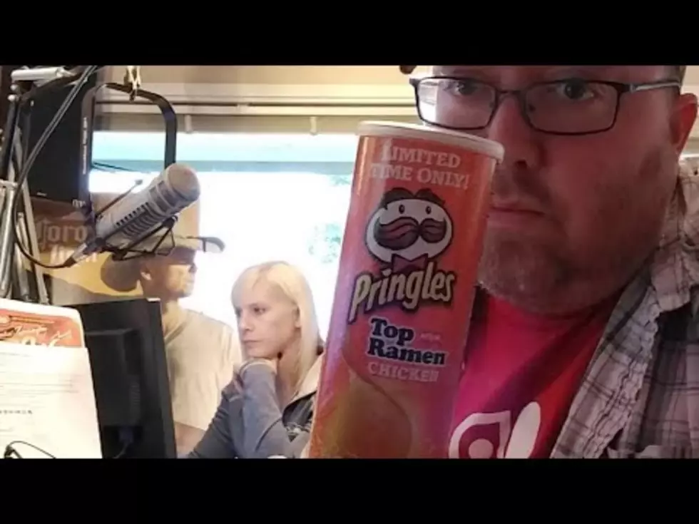 Taste Testing the Top Ramen Chicken-Flavored Pringles [VIDEO]