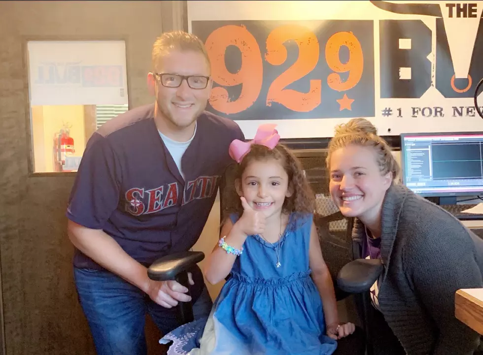Our Littlest Loyal Listener, Ashlyn, Stopped By the Studio This Morning