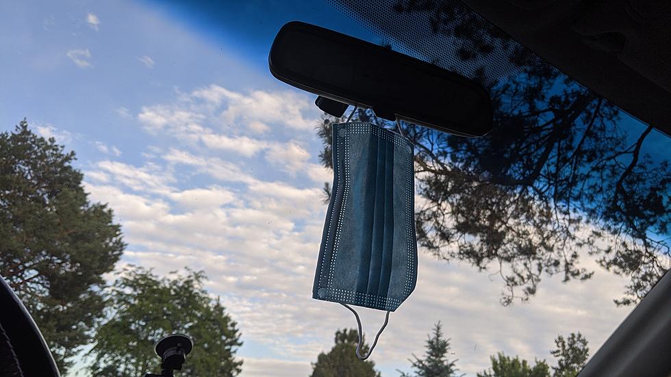 You Could be Fined for Hanging Your Mask on Your Rearview Mirror