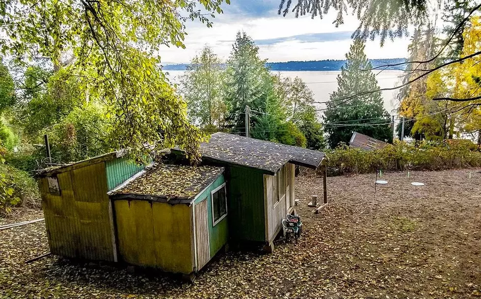 $1M View: 300 Sq.Ft. Cabin on Vashon Island For Sale $125K.