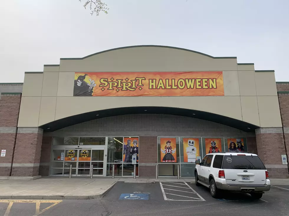 Shrouded in Frightening Secrecy. Halloween Store Open in Yakima!