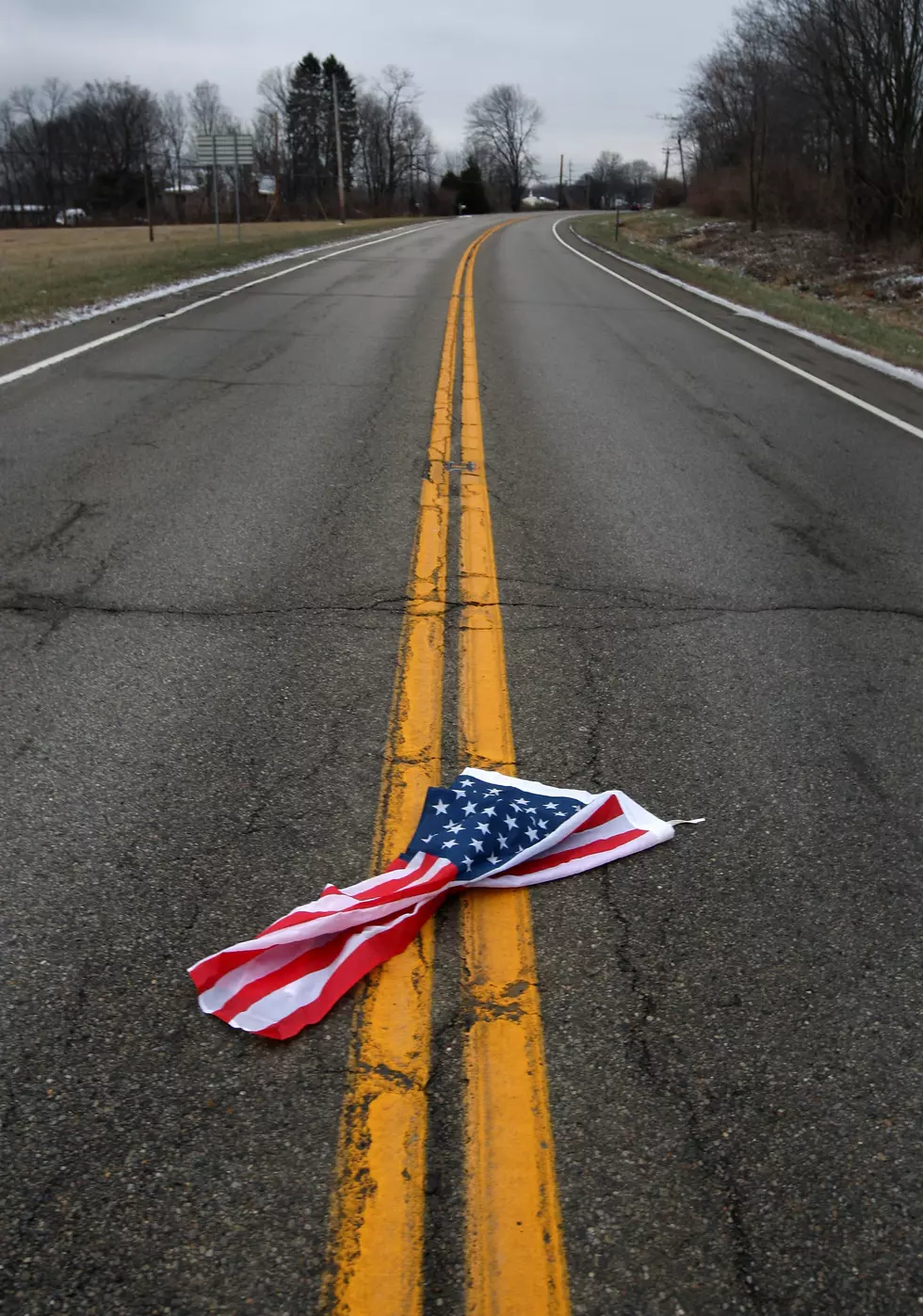 Is This Your Flag I Found On The Road @ 40th &#038; Lincoln?