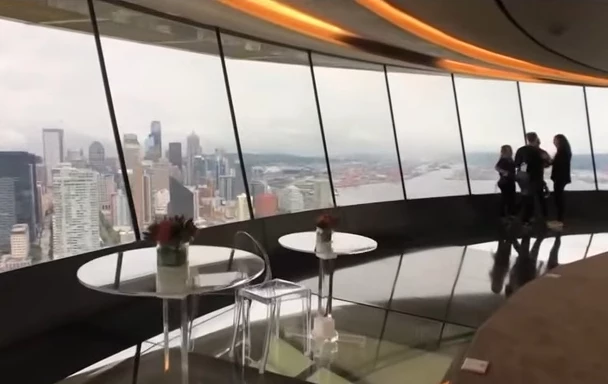 Popular World Class Space Needle Restaurant Reopens In Seattle   Attachment The Loupe Space Needle View 