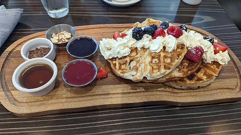 If You Need a New Breakfast Idea, Consider Making a Waffle Board