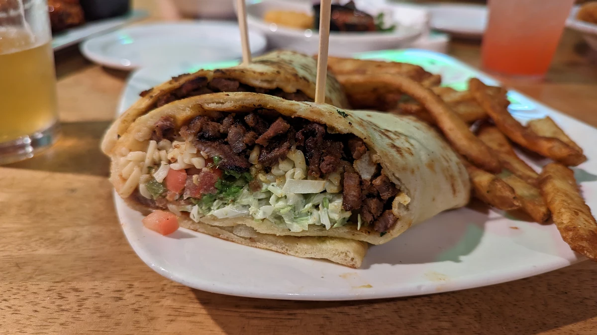 If You're Stuck on What To Order, Try the Carne Asada Steak Wrap