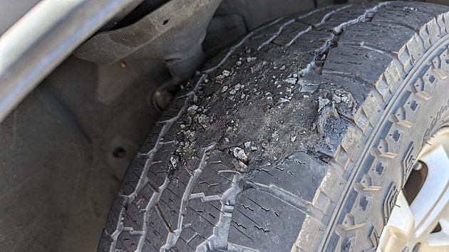 If You&#8217;re Driving on Chip Sealing Roads in Yakima, Check Your Tires!