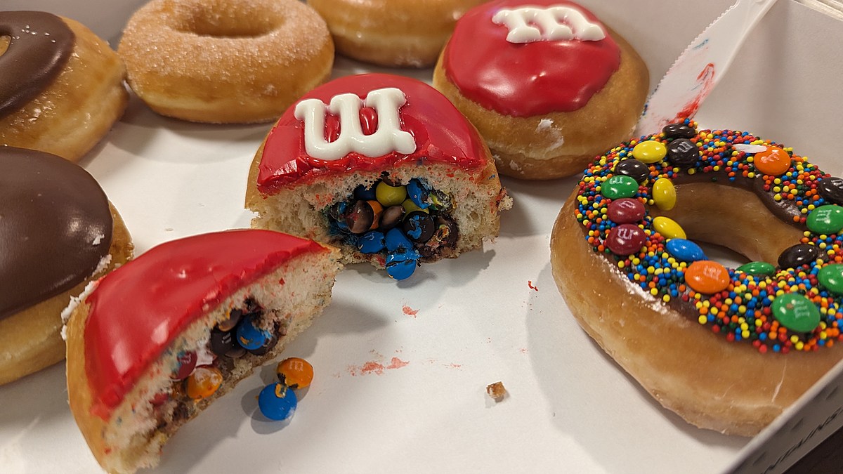 Krispy Kreme Has a Doughnut Filled with M&Ms. I'm Not Even Kidding