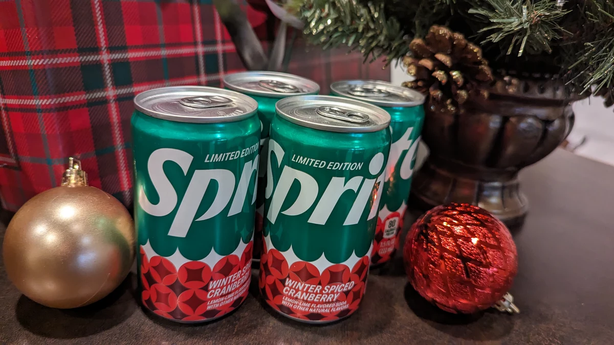 Let's Try New Sprite: Winter Spiced Cranberry [TASTE TEST]