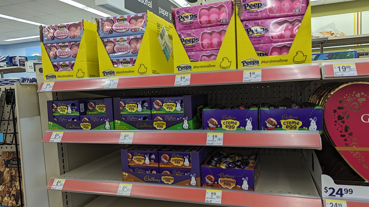 Never Mind Valentine's Day., Some Stores Have Easter Candy on Shelves  Already