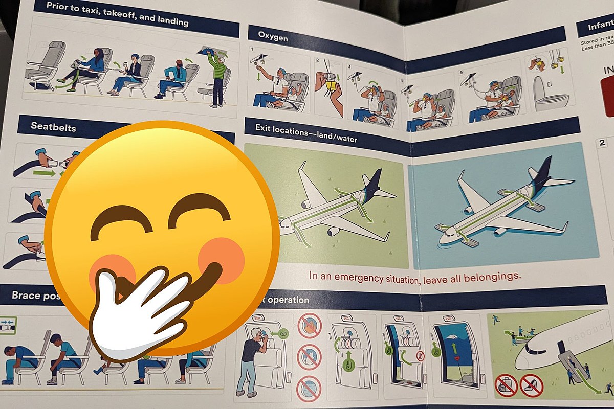 The Untold Secrets Of Airplane Safety Cards: A Revealing Exploration