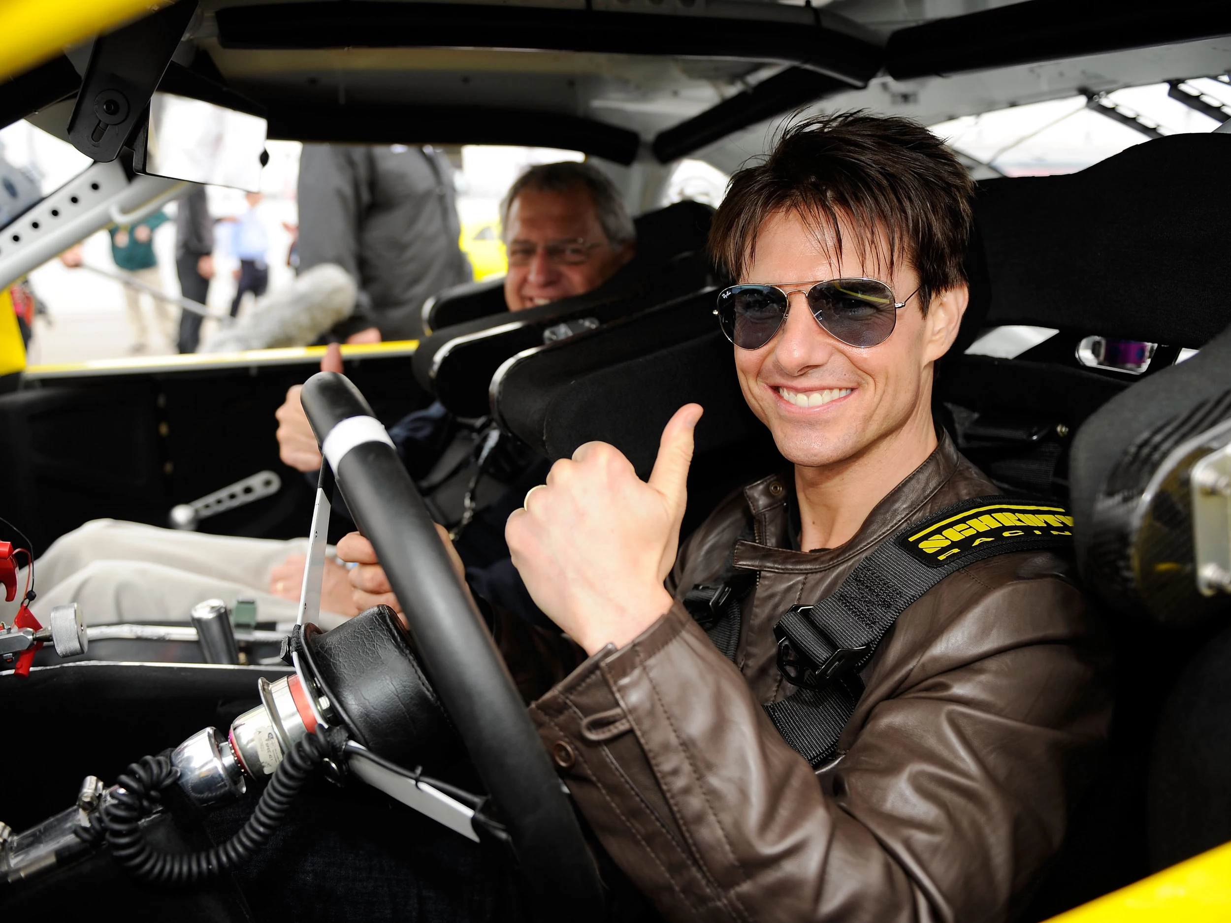 Tom Cruise Drives 181 MPH in a Race Car, Called 'The Real Deal'