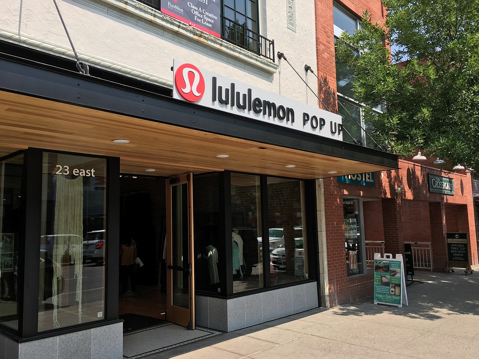 Historic Lululemon store at 333 Main Street at 4th Street in