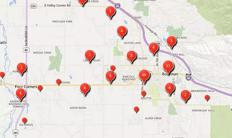 November 2019: 135 Sexual or Violent Offenders in Bozeman