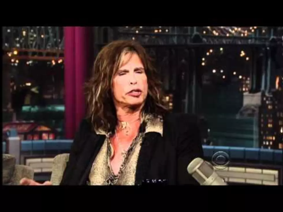 Aerosmith’s Steven Tyler On David Letterman [VIDEO]