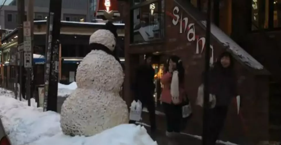 Snowman Prank Scaring People Will Make You Laugh Until You Cry [VIDEO]