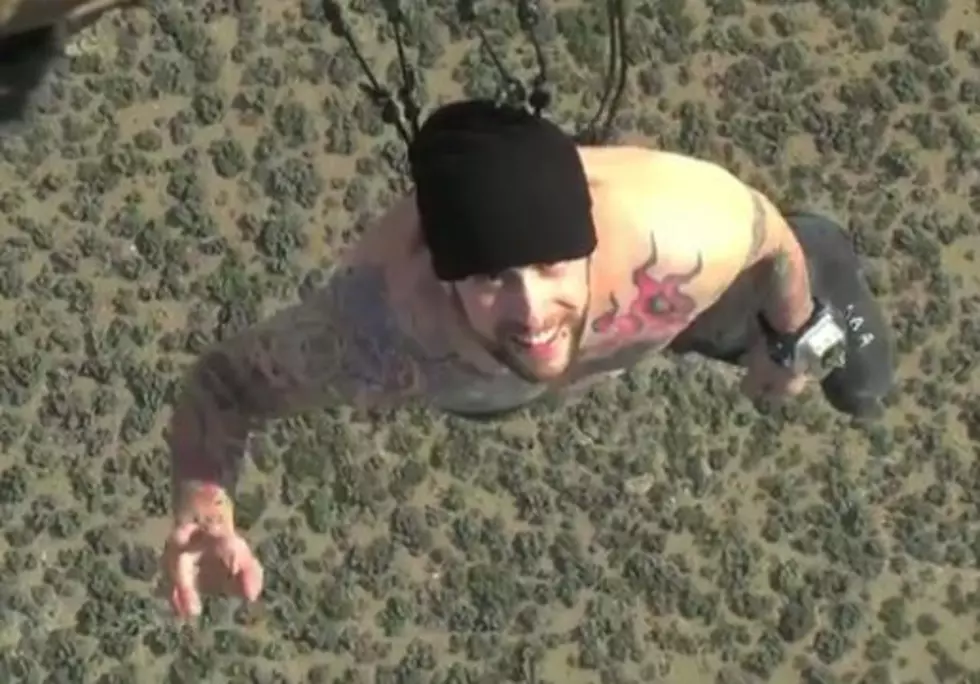Hanging From A Balloon For Fun, By Your Skin?-Freakin&#8217; Ouch [VIDEO]