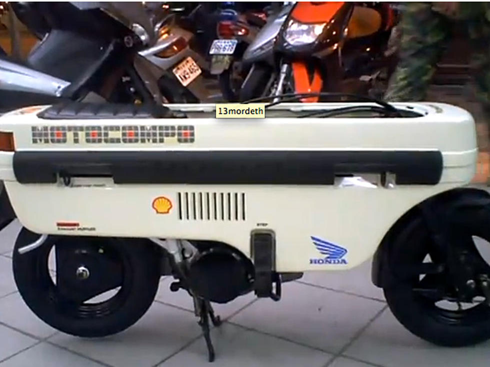 Honda Used to Make a Briefcase Motorcycle You Could Carry Around [VIDEO]