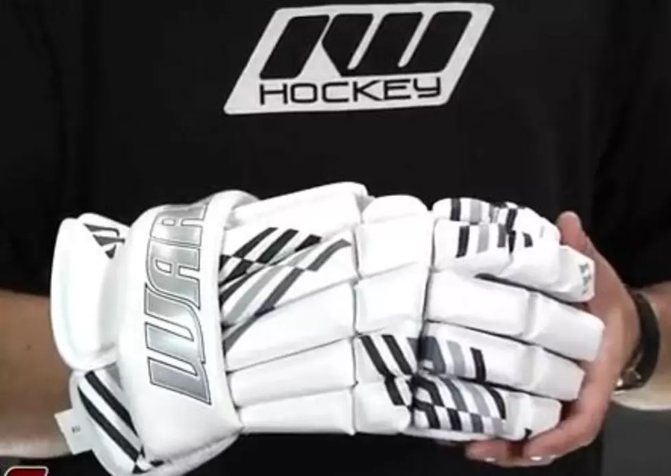 Hockey Player Drops Load In Opponents Glove [AUDIO]