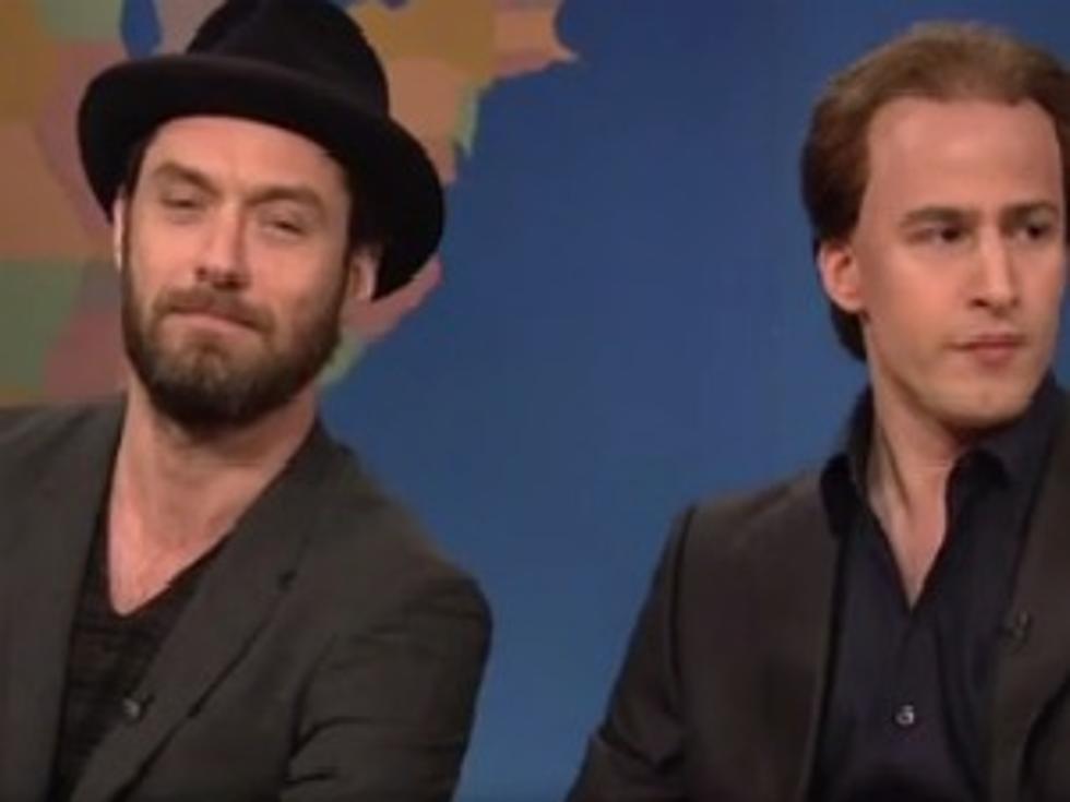 Jude Law Talks Acting with Nicolas Cage on ‘Saturday Night Live’ [VIDEO]