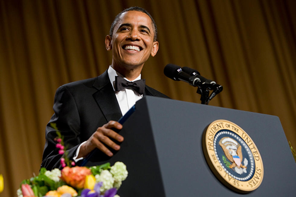 President Barack Obama Forgot His Mic Was on at the White House Correspondents’ Dinner
