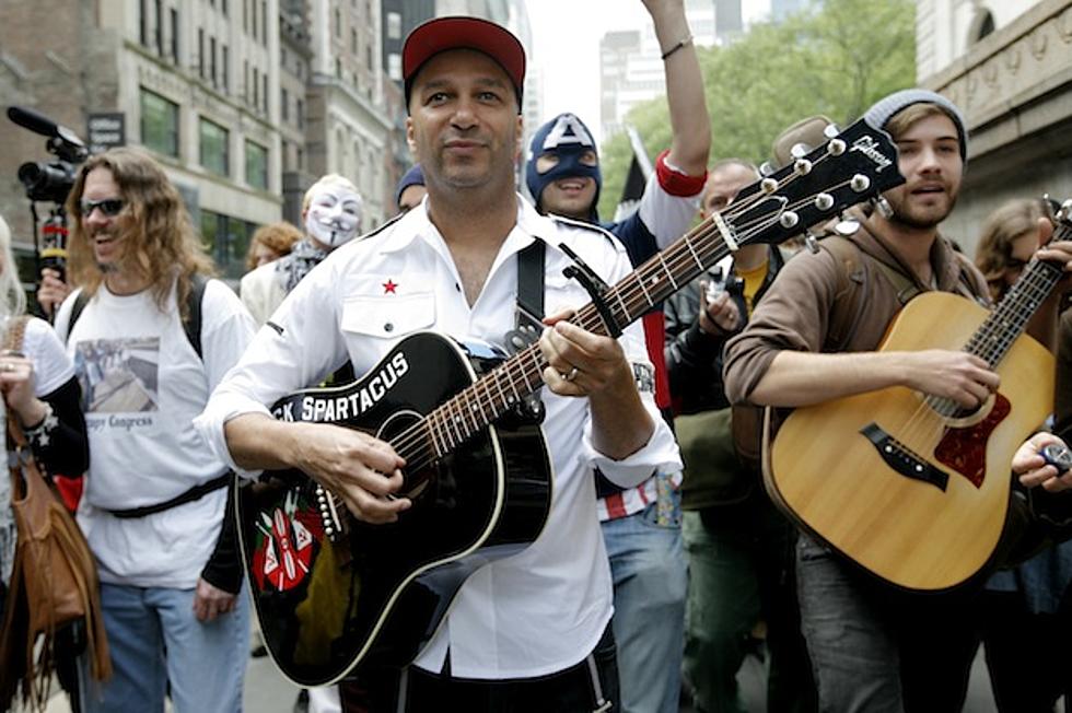 Tom Morello Leads Guitar March at Occupy Wall Street’s ‘May Day’ Rally