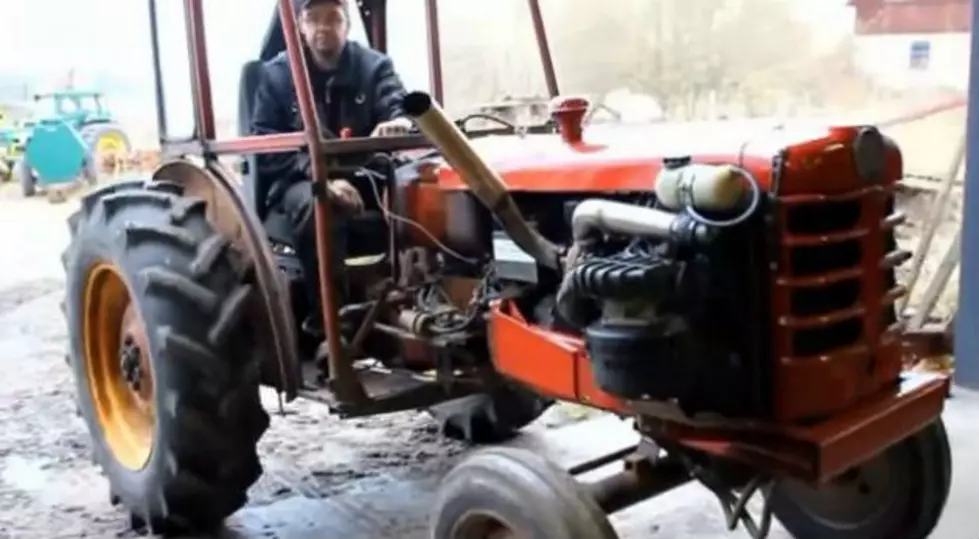 Swedish Farmer Turbo-Charges His Tractor [VIDEO]