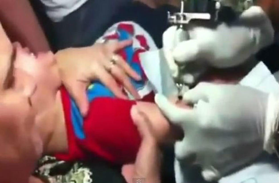 Video of Mother in Cuba Forcing 3 Year-Old Toddler to Get a Tattoo is Very Disturbing