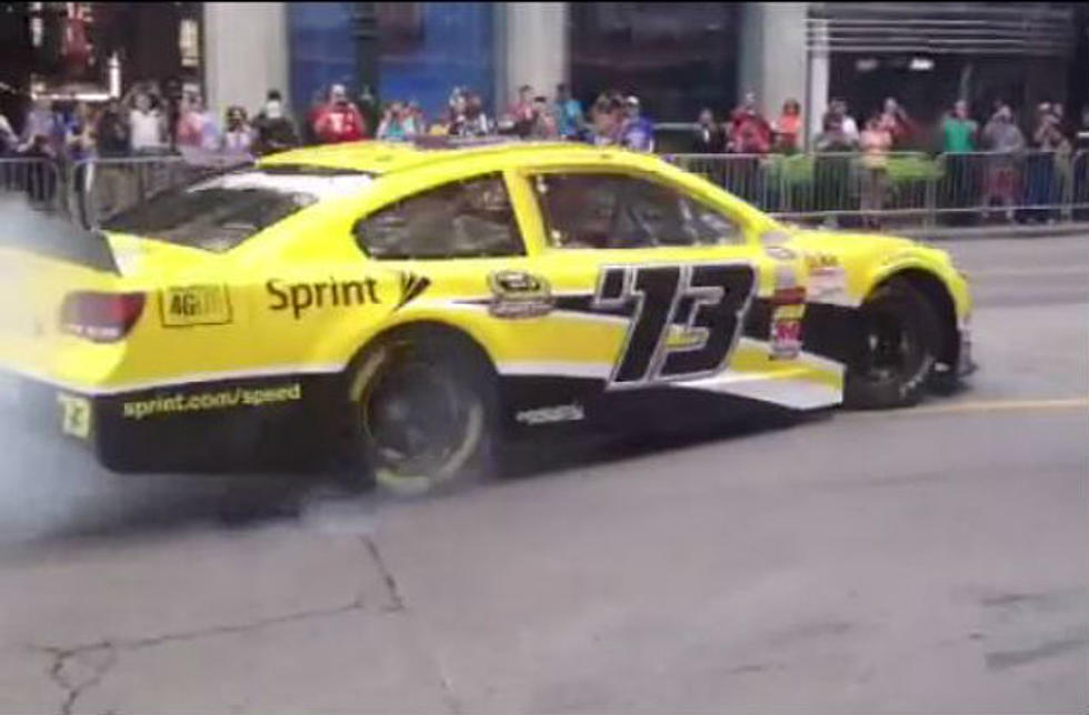 Watch Dale Earnhardt Jr. Do a Burnout in the Streets of Chicago