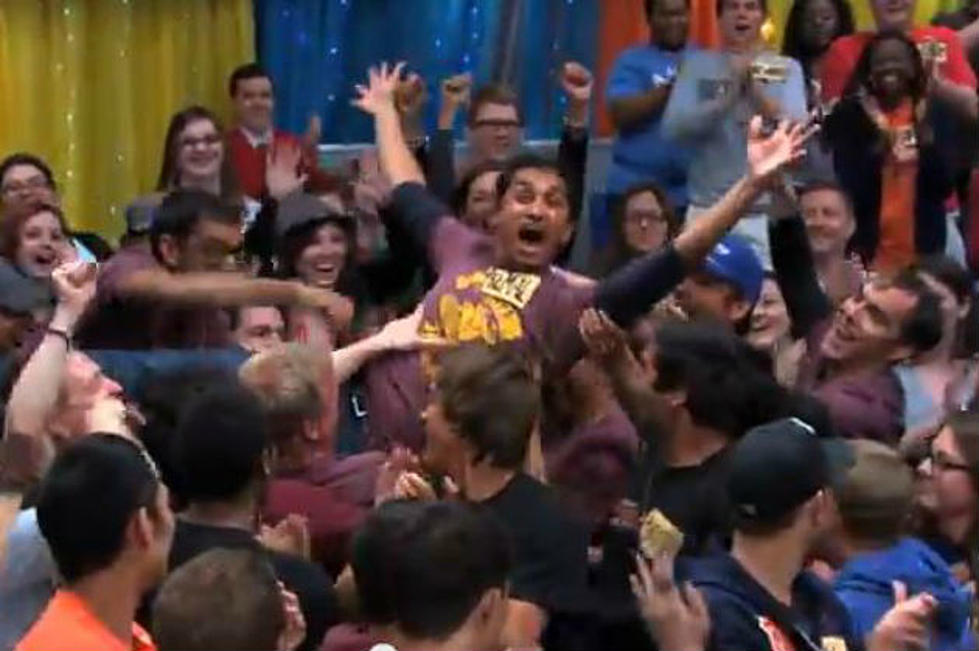 Contestant Crowd Surfs to the Front in Greatest &#8216;Come on Down&#8217; Ever on The Price is Right