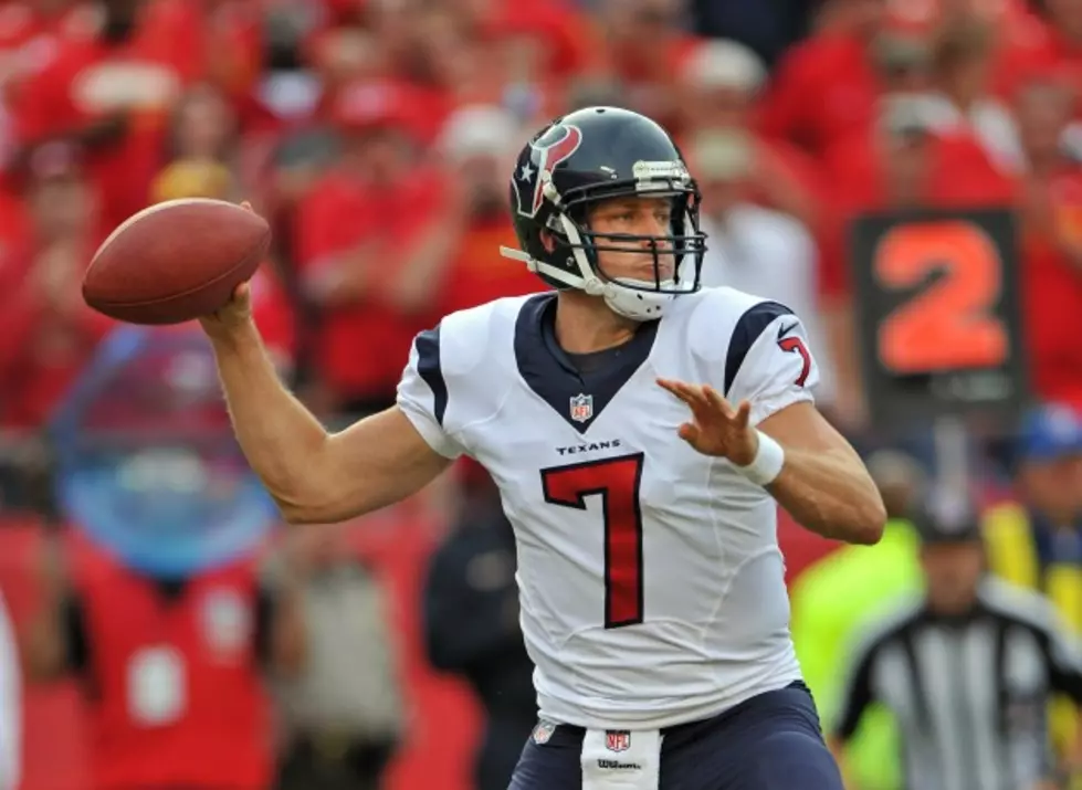 Abilene&#8217;s Case Keenum Named Starter When Houston Texans Take on the Indianapolis Colts on Sunday