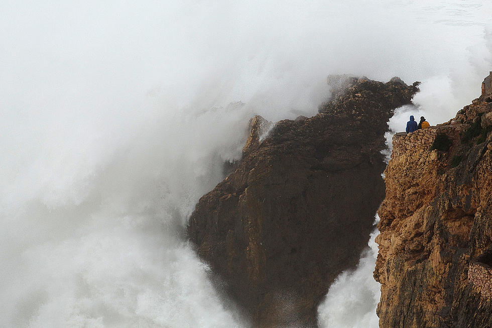 Terrifying Video of Couple Being Swept Out to Sea by Giant Wave in Biarritz, France