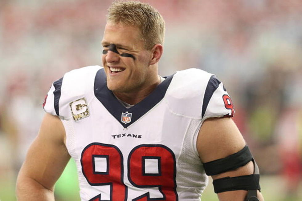 Houston Texan JJ Watt Had to Google &#8216;What Do Rich People Buy&#8217; After Signing $100 Million Contract