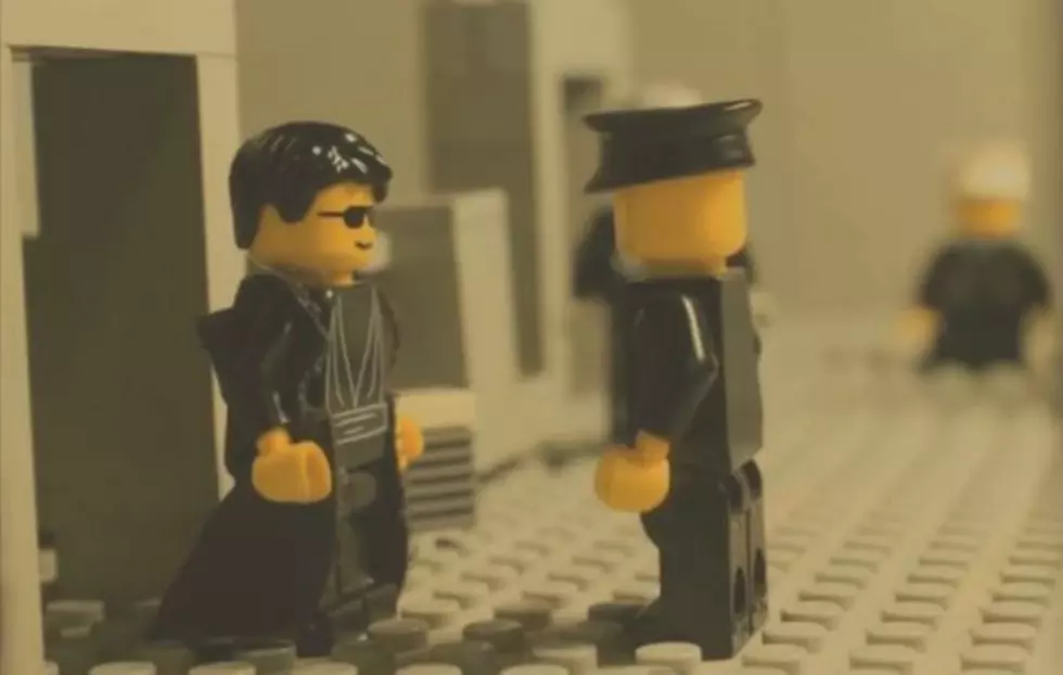 ‘The Matrix’ Lobby Shootout Scene Recreated With LEGO