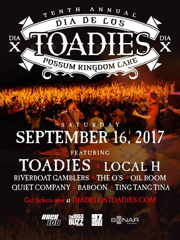 Image result for THE TOADIES concert poster possum kingdom