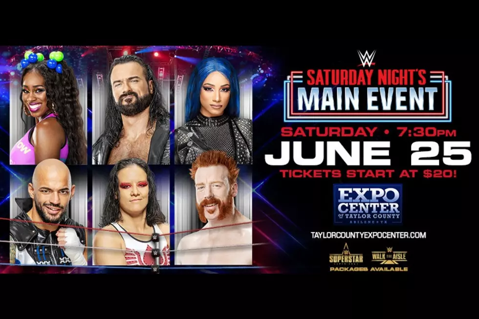 WWE Saturday Night's Main Event Comes to Abilene, Texas