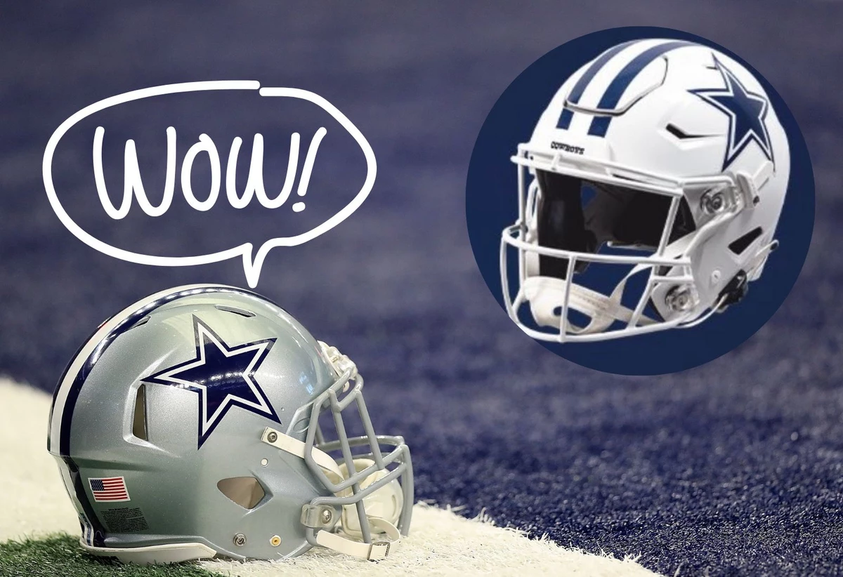 Dallas Cowboys LOOK: 'Artic' Color Rush Uniforms for Titans Has Surprising  New Feature - White Face Masks - FanNation Dallas Cowboys News, Analysis  and More