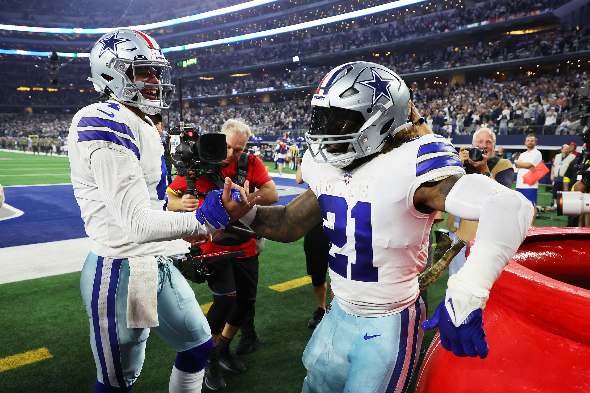 An Upset Dallas Cowboys Fan Punched Out A TV And It's Pretty Intense