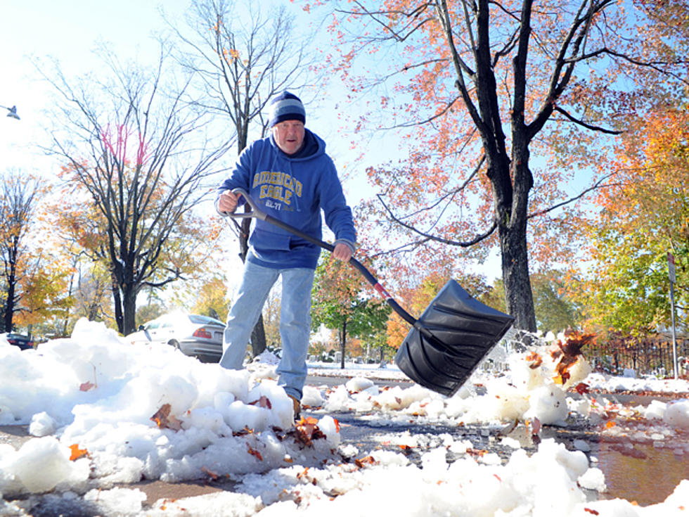 Record-Breaking and Rare October Snowstorm Batters Northeast US