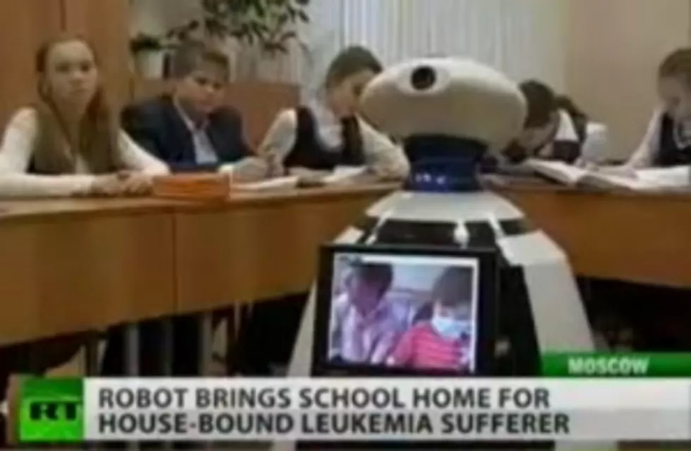 Robots Go To School When Sick Kids Can&#8217;t [VIDEO]