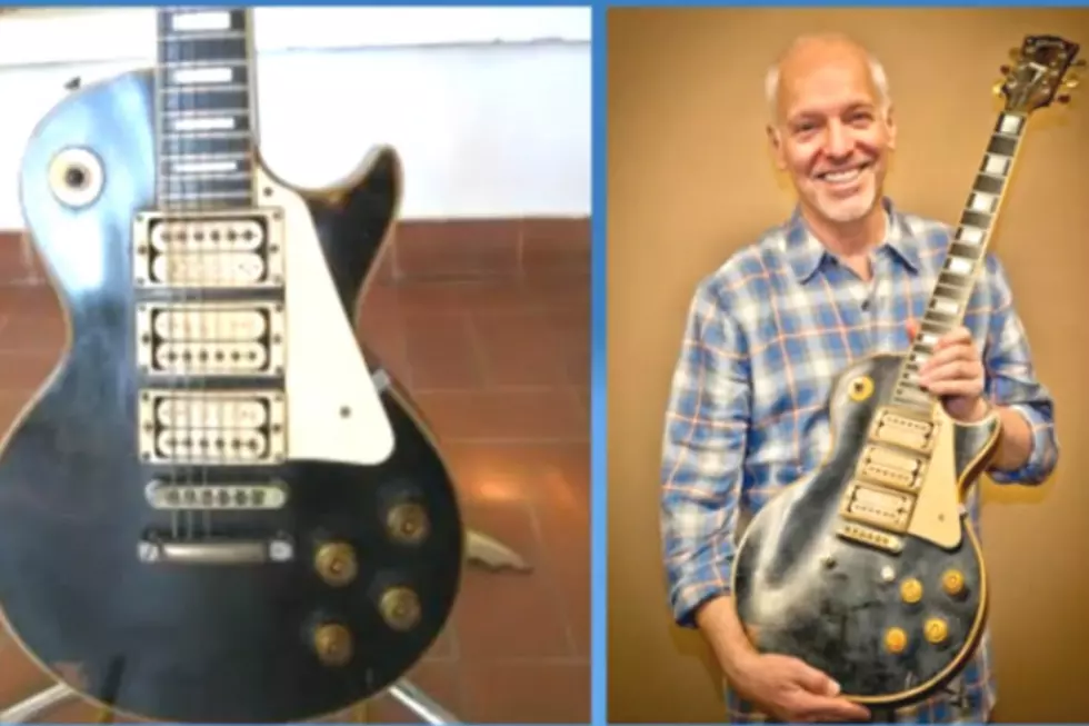 Peter Frampton Updates Fans On Restoration Of ‘Alive’ Guitar [VIDEO]