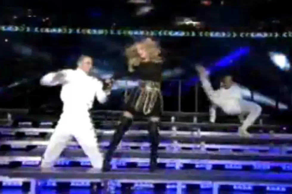 Madonna’s Backup Dancer Performs Insane ‘Windmill Foot’ During Super Bowl Halftime Show [VIDEO]