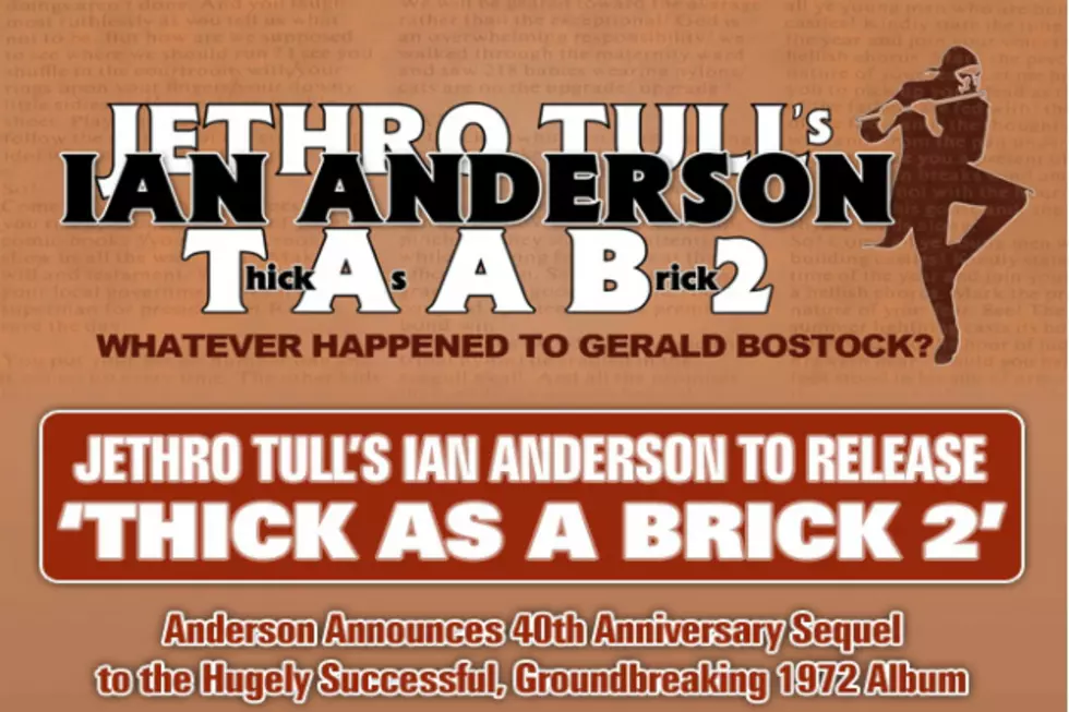 Jethro Tull’s Ian Anderson To Release ‘Thick As A Brick 2′ [VIDEO]
