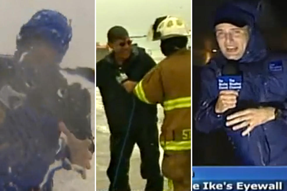 10 Brave Reporters Stuck In Hurricanes