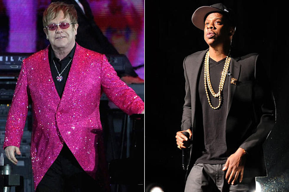 Elton John Praises Jay-Z for Gay Marriage Stance