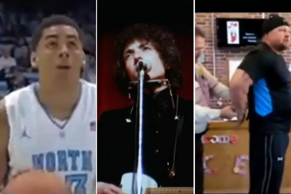 Fan Sings &#8216;Wrecking Ball&#8217; as Basketball Player Shoots Free Throw, New Bob Dylan Video, Dad Arrested Picking Kids Up From School + More &#8211; Top Stories of the Week