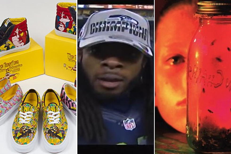 Beatles &#8216;Yellow Submarine&#8217; Shoes, Richard Sherman Rant Set to Music, Alice in Chains &#8216;Jar of Flies&#8217; Turns 20 + More &#8211; Top Stories of the Week