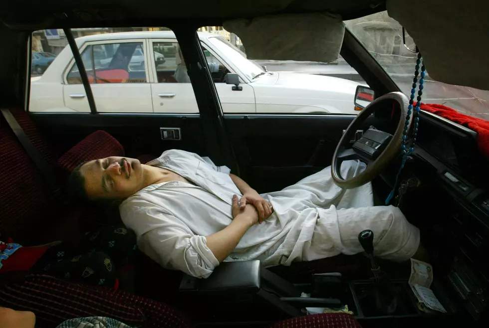 Iraqi Drivers Wait In Long Lines For Gas