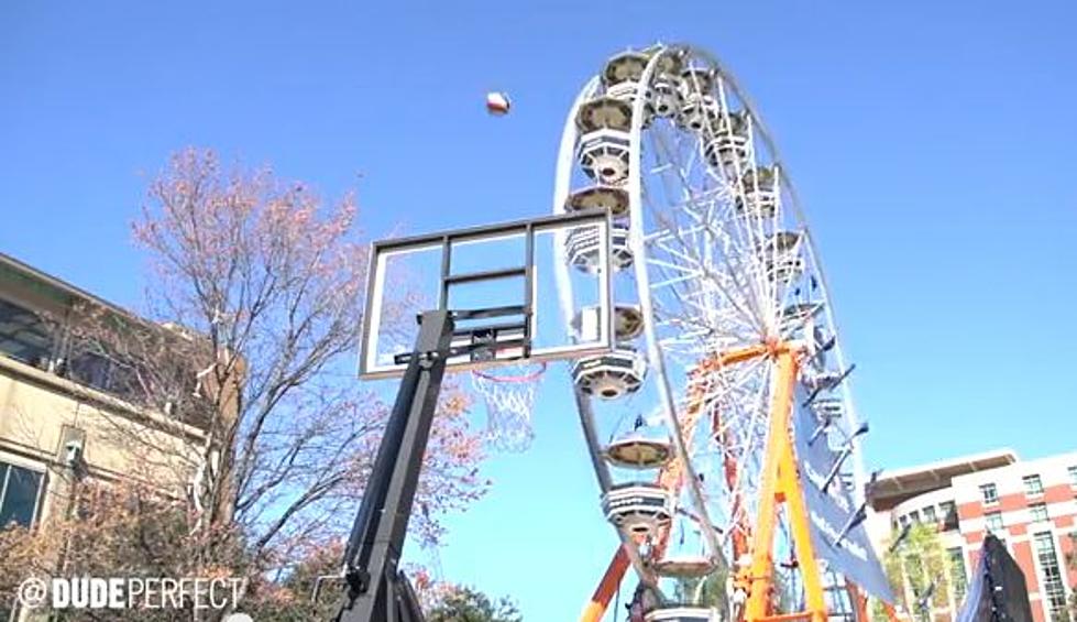 Dude Perfect Try Trick Shots From a Moving Ferris Wheel
