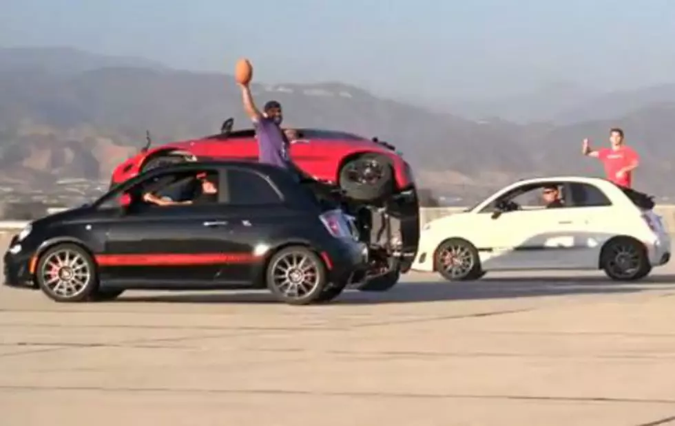Dude Perfect Takes on Stunt Driving in Their Latest Trick Shots Video
