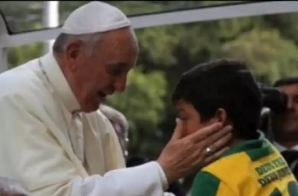 Little Boy Brings Pope to Tears When He Tells Him He Wants to Be a Representative of Christ